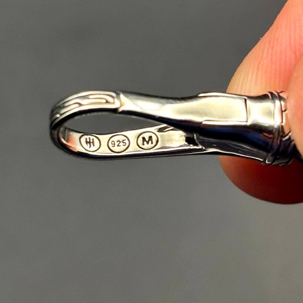 John Hardy Men’s Sterling Silver Beaded Bracelet Onyx Eagle Eye Hematite NIBWT - Picture 8 of 16